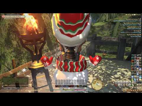 Final Fantasy XIV A Realm Reborn [Job Quest - Lancer] Questions and Lancers Lv.25
