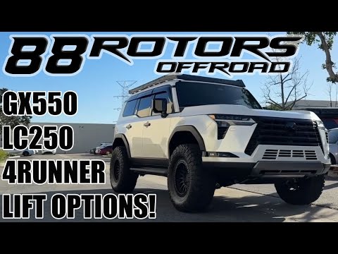KING PACKAGE ON 2025 LEXUS GX550, LC250, FJ CRUISER, AND 4RUNNERS!