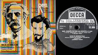 Download lagu Ravel: Piano Concerto in G - Alicia De Larrocha, Lawrence Foster / LPO (vinyl: Zhige/Paratrace) mp3