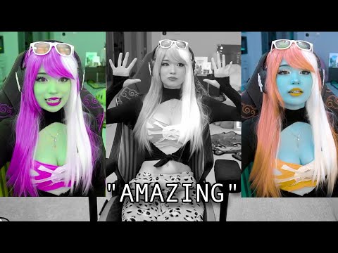 Emiru playing with filters