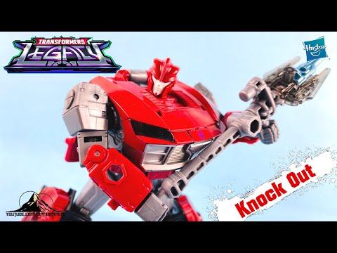 Transformers Legacy Prime Universe Deluxe Class KNOCK OUT Video Review