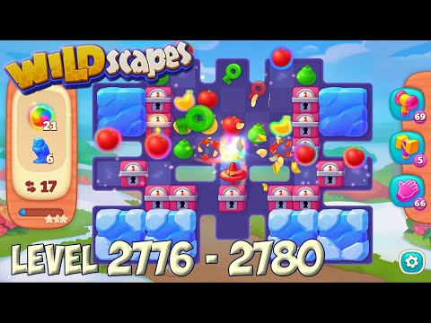 Wildscapes level 2776 - 2780 🐼 Playrix HD
