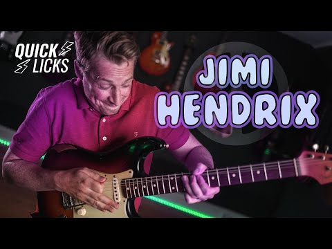Jimi Hendrix Style Quick Lick