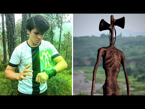 Ben 10 VS  Siren Head in Jungle | Horror Short Film
