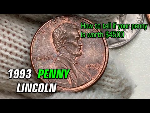 DON'T SPEND This 1993 Penny in your pocket could be worth $4500