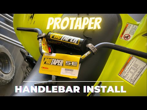 Raptor700R Se / Handlebar Install / Protaper SE, Raptor bend