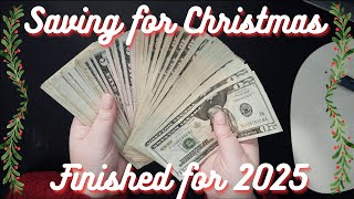 Christmas Savings Challenges Finished! | 2025 Christmas Cash Stuffed