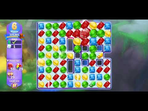 Willy Wonka's World of Candy Level 412 Complete - No Hacks (Android/IOS)