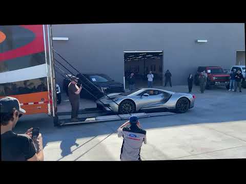2022 Ford GTLM Delivery Day