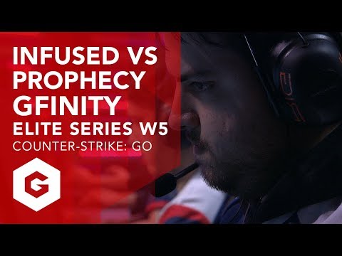 CSGO: PROPHECY VS INFUSED FULL MATCH (G4W5 - GFINITY ELITE SERIES SEASON 1)
