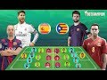 Best Spain XI vs Catalonia XI - If The Part - Who Would Win ?