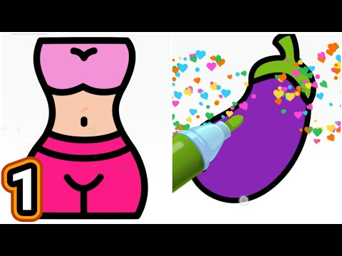 Color Page ASMR All Levels 1 to 29 Gameplay Android, iOS - YouTube