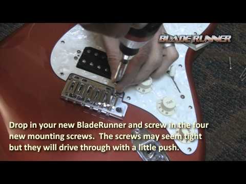 Super-Vee BladeRunner Tremolo INSTALLATION