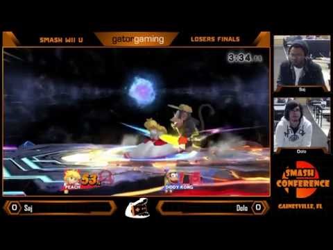 SC 20: Saj (Peach) vs Dolo (Diddy) - Smash Wii U Losers Finals