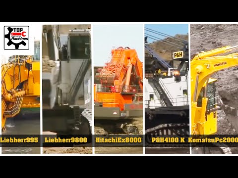 Biggest - heavy equipment - mining excavators in the world