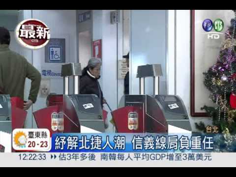 北市交通走廊 信義線7站超便捷