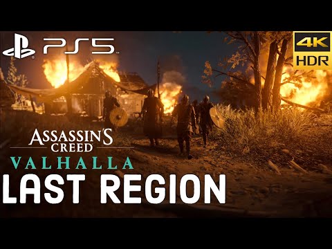 ASSASSIN’S CREED VALHALLA (PS5) Walkthrough Gameplay 4K HDR [PART 57] Final Region - No Commentary