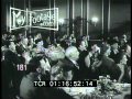 1950s Audience Applauds at Banquet