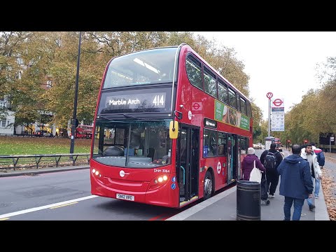 Journey On The 414 DNH39114  SN12ARO #londonbusride
