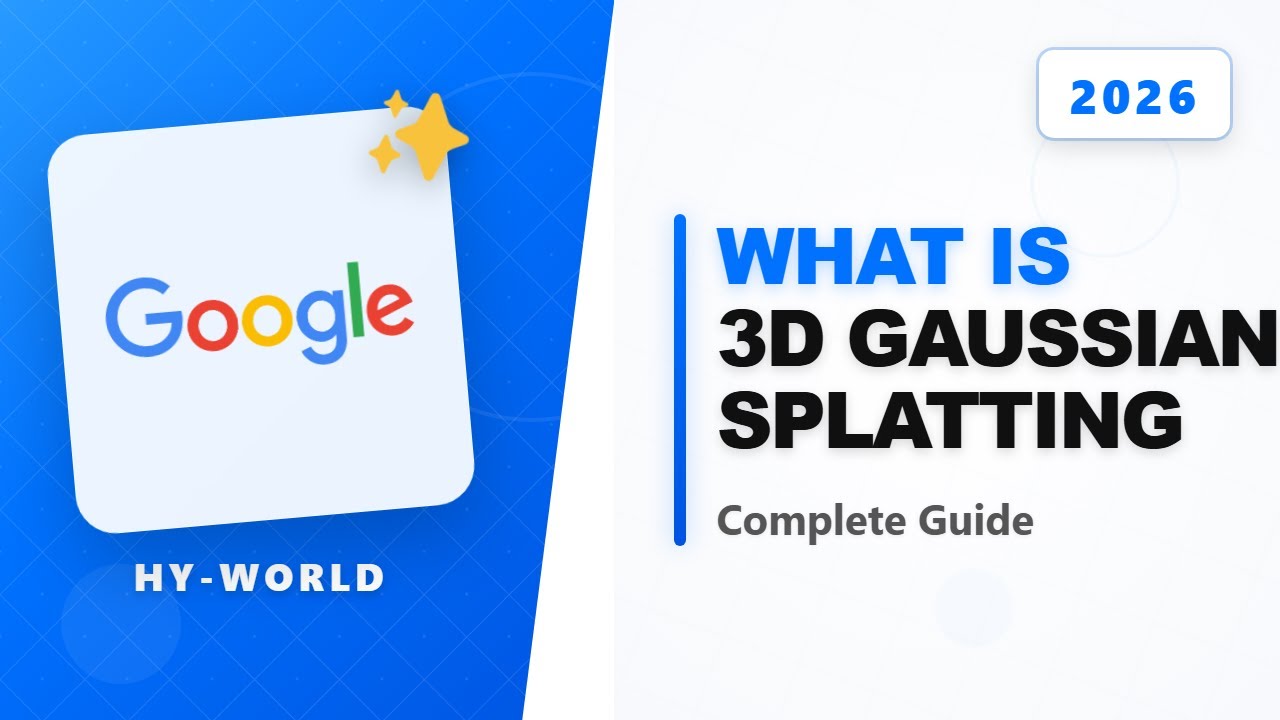What is 3D Gaussian Splatting? (Reconstructing Worlds with HY-World)