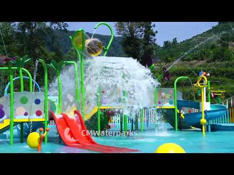 Water Slides for Kids with Spelling - Indoor Family Water Park Fun-CMWaterparks Water Park Equipment