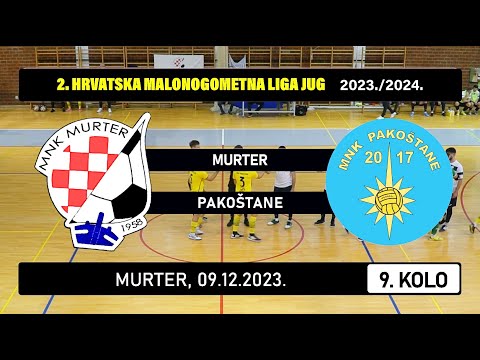 2. HMNL Jug: MURTER - PAKOŠTANE  7:3, 09.12.2023.