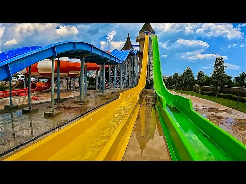 Free fall Water Slide at Aquapark Nessebar