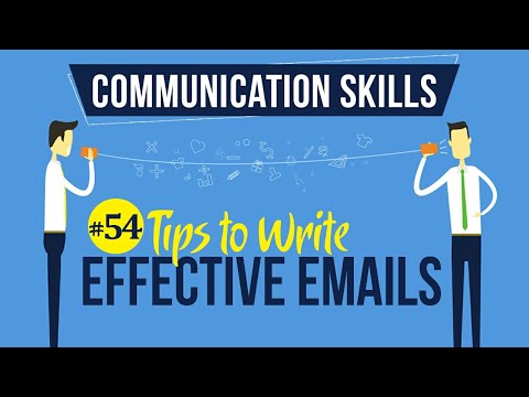 Tips to Write Effective Emails - Email Etiquette - Communication Skills