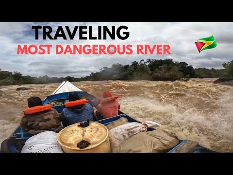 MOST DANGEROUS RIVER IN GUYANA.