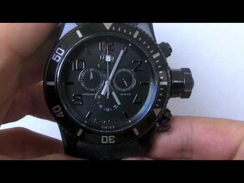 Invicta Watch Men's 0401 Russian Diver Combat Scuba Edition Chronograph Swiss