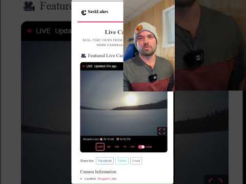 Live Lake Cameras in Saskatchewan | SaskLakes.ca