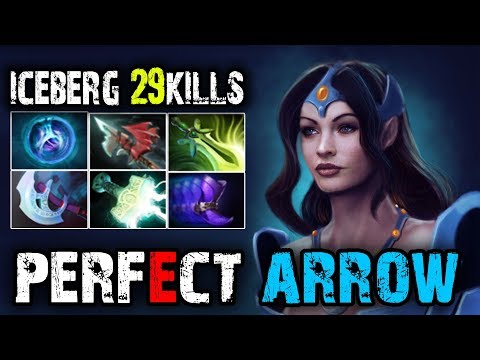 Iceberg [Mirana] The Perfect Arrow With 29Kills | Dota 2 Highlight