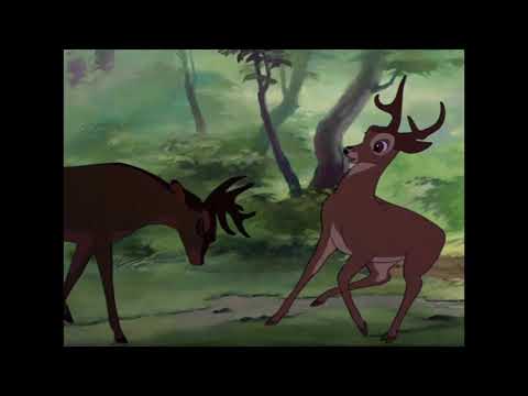 Bambi (1942) - Bambi VS Ronno