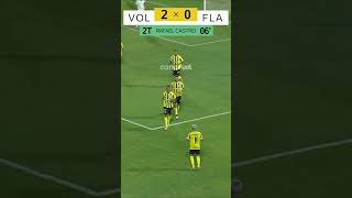 OS GOLS DA VITÓRIA DO VOLTA REDONDA POR 3 A 0 CONTRA O FLAMENGO