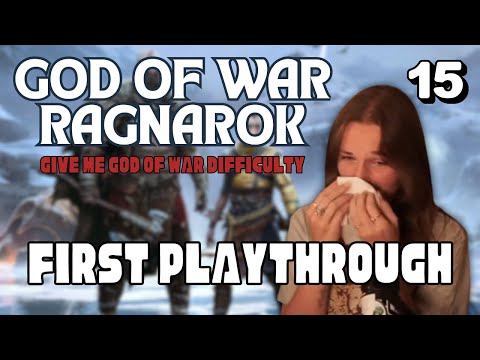[Day 15] God of War Ragnarök First Playthrough | Give Me God of War difficulty