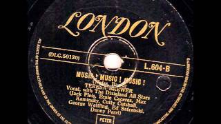 Teresa Brewer - Music! Music! Music! on 1950 London 78 rpm record.