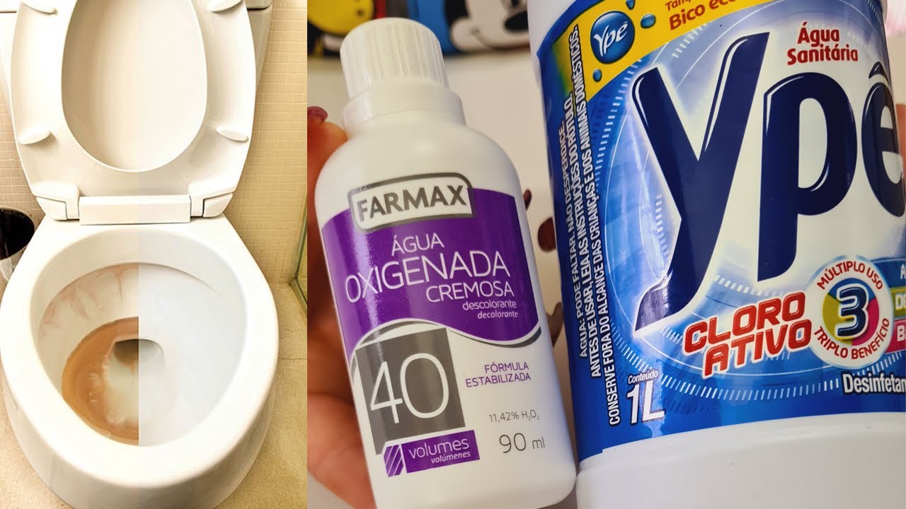 Seu Vaso sanitário limpo  com essa dica simples e fácil