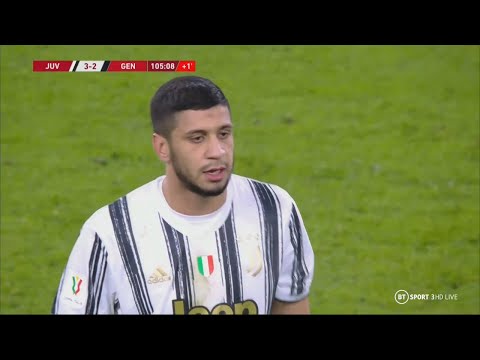 Hamza Rafia  Vs   Genoa  13/01/2021  DEBUT FOR JUVENTUS