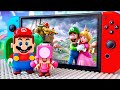 Lego Mario Toadette Enter Nintendo To Save Peach And Luigi Mario Galaxy Story Legomario