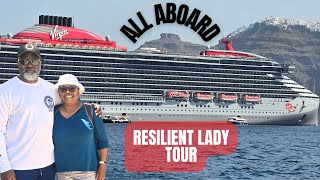 Cabin and Full Ship Tour of the Virgin Voyages Resilient Lady