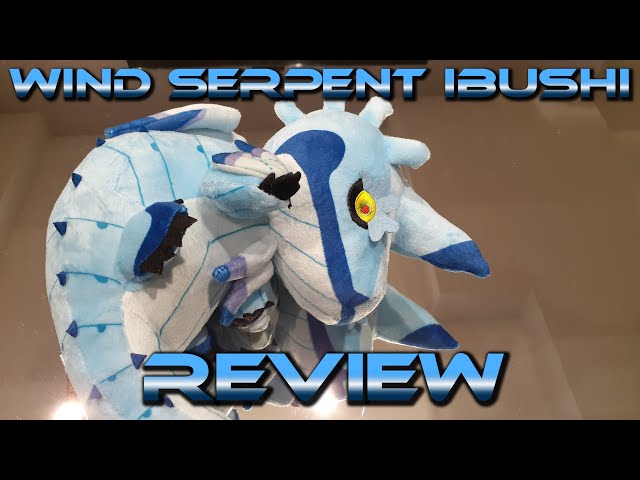 Vídeo relacionado con Peluche good smile company monster hunter serpiente de viento ibushi