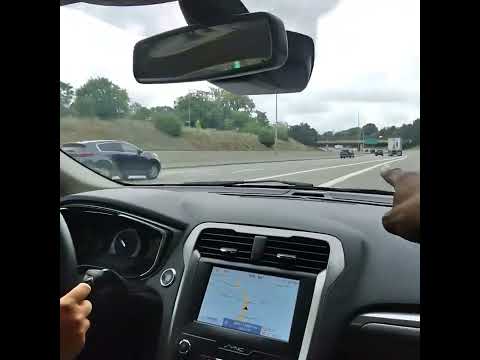 First Time driver enters the freeway