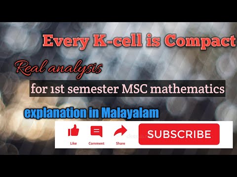 theorem: Every K cell is compact