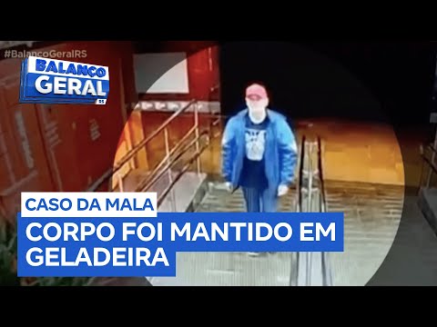 Caso da mala: publicitário manteve corpo na geladeira de pousada