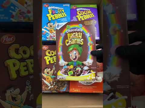 huge cereal order┃#candy