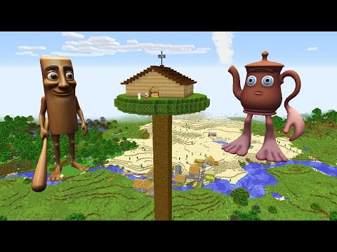 SURVIVING FROM SCARY SHIRO 😱 HOUSE WITH 100 NEXTBOTS in Minecraft - Gameplay - Coffin Meme