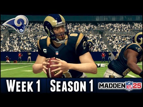 Madden 25 Rams Connected Franchise - Week 1 vs Cardinals - Season 1