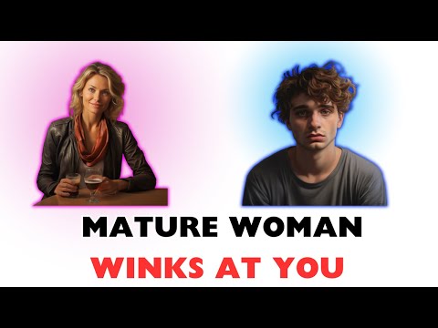 How to Interpret a Wink from a Mature Older Woman