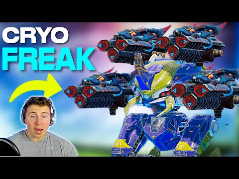 FREAK Cryo Leech EXECUTING Robots At Close Range - Cryo Rockets in 2022 | War Robots