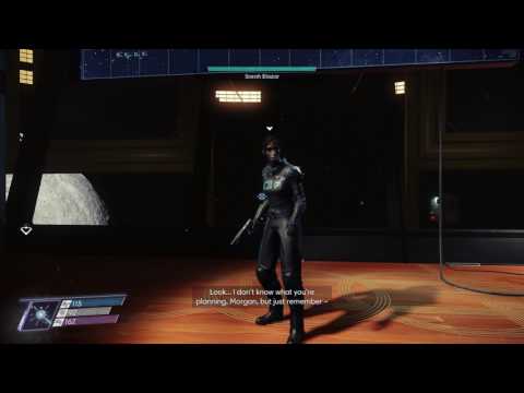 Prey - Shipping and Receiving: Meet Chief Sarah Elazar Intro Dialogue "Eradicator Turret" Plans Deal